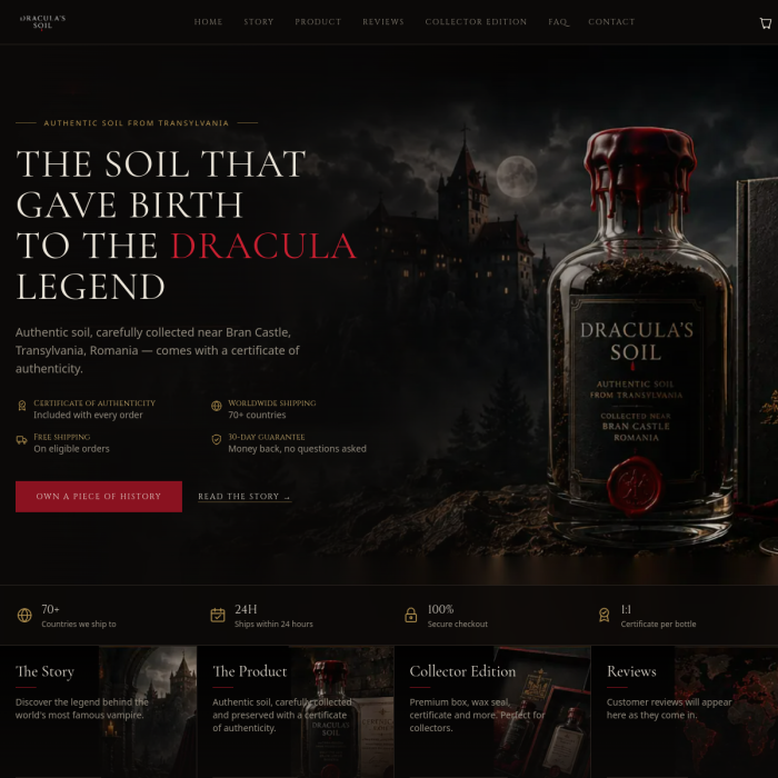 Dracula soil